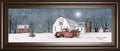 Winter On The Farm By Billy Jacobs - Dark Gray