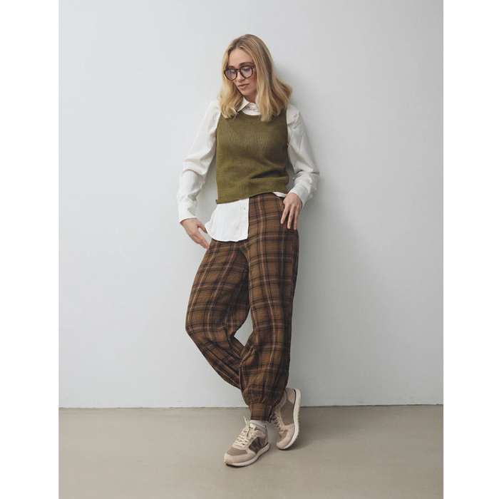 Woden Ronja Icon Sneaker (Women) - Coffee Cream Athletic - Casual - Lace Up - The Heel Shoe Fitters
