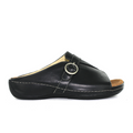 Wolky Elara Slide Sandal (Women) - Black Sandal - Slide - The Heel Shoe Fitters