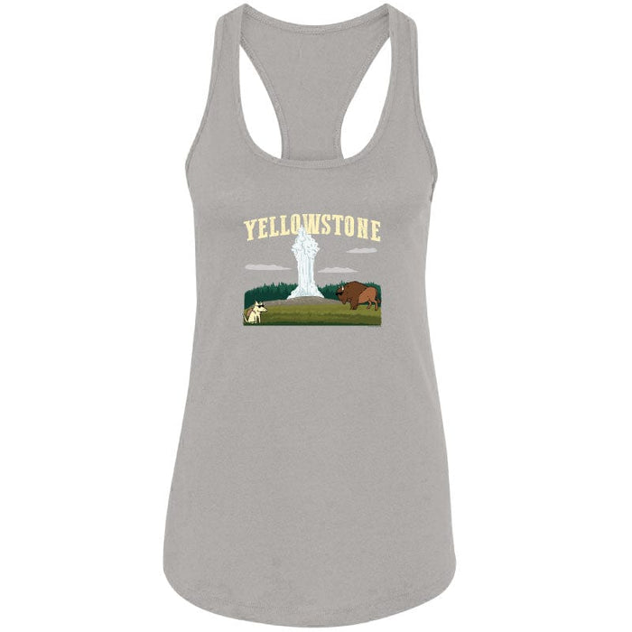 Yellowstone - Ladies Racerback Tank Top