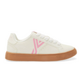 YY Nation Yimbus Cactus Sneaker (Women) - White/Pink/Gum Athletic - Casual - Lace Up - The Heel Shoe Fitters