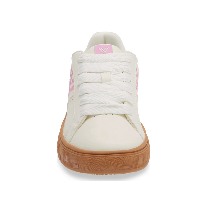 YY Nation Yimbus Cactus Sneaker (Women) - White/Pink/Gum Athletic - Casual - Lace Up - The Heel Shoe Fitters