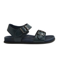 Ziera Hastice XF Backstrap Sandal (Women) - Dark Navy Leather Sandal - Backstrap - The Heel Shoe Fitters