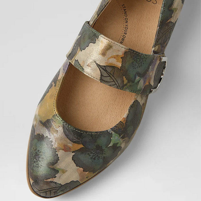 Ziera Okla (Women) - Forest Flower Dress-Casual - Flat - The Heel Shoe Fitters
